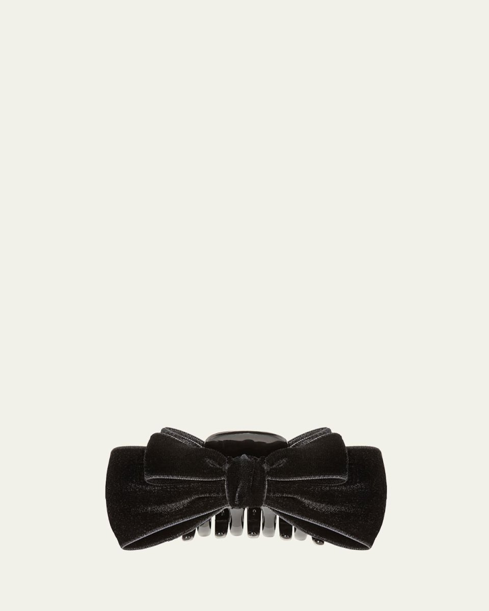 Matilda Velvet Bow Jaw Clip